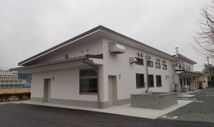 大洲農業高校特別教棟新築外工事設計